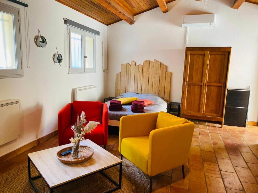 Studio Ile De La Barthelasse A Deux Pas Du Centre Avignon Luaran gambar